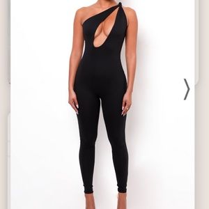 MyOutfitOnline Ariana Jumpsuit - Black - Small